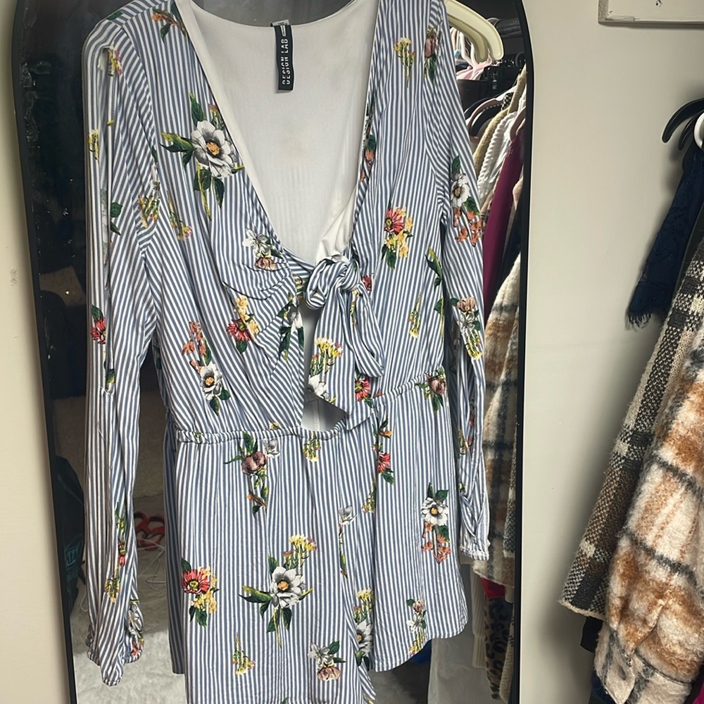 Design Lab Floral Romper